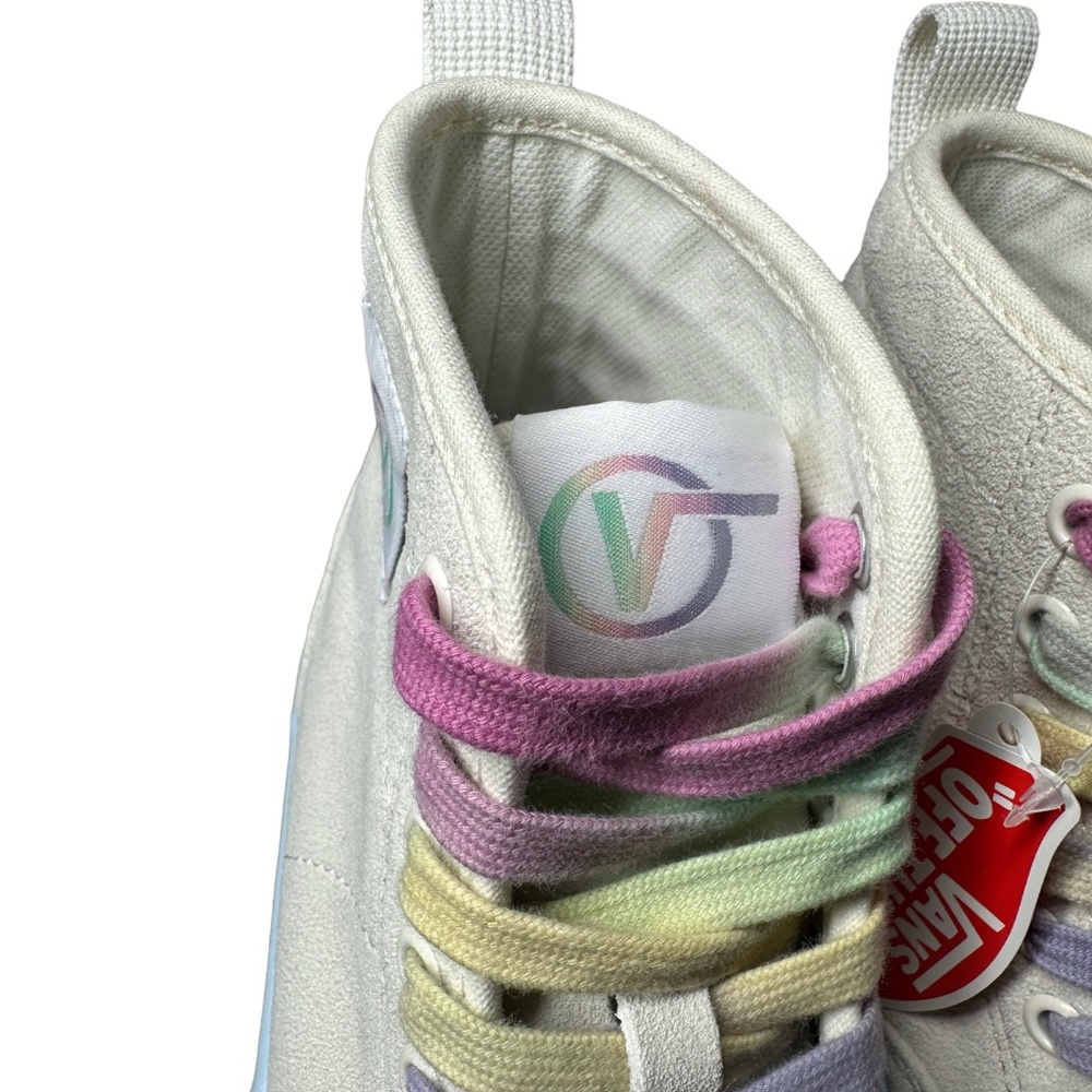*NEW* VANS Sentry WC Pastel Pop/Marshmallow High Top Shoe Women's Size 8 Multi - Picture 8 of 10